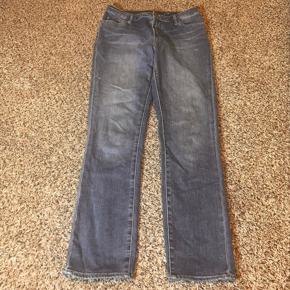 Chico's Premium Soft Slim Ankle Jeans Dark Wash Women's‎ Size 0 (US 4)